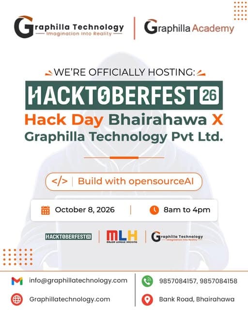 Hack Day Bhairahawa – Hacktoberfest 2026